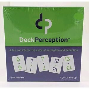 DeckPerception Tabletop Card Game - Byers Market 2017 - New Sealed